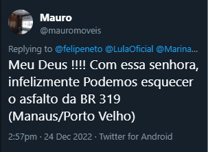 Lula convida Marina Silva para ser ministra do Meio Ambiente e internautas lembra sobre a BR-319