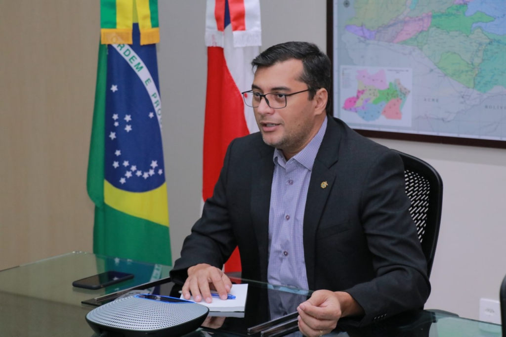 Wilson Lima vota em Helder Barbalho para comandar Consórcio da Amazônia Legal