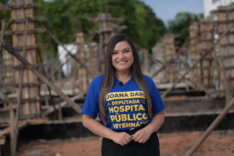 Idealizado por Joana Darc, Hospital Público Veterinário está com 72% de obras concluídas