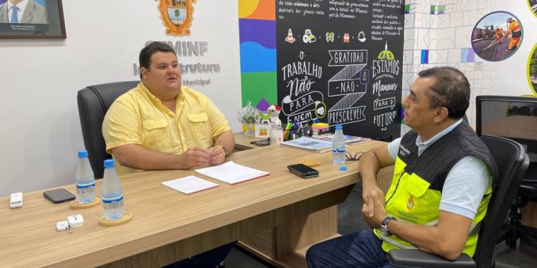 Rotas de fuga serão divulgadas pela Prefeitura de Manaus durante trabalhos na avenida Djalma Batista, que terá trecho interditado