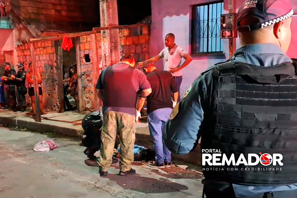 Pistoleiros executam jovem com tiros na cabeça e outro fica ferido em Manaus