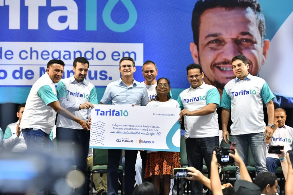 População de menor renda terá água e esgoto tratados em Manaus por apenas R$ 10 com o projeto ‘Tarifa 10’