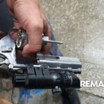 Mulher é presa com revólver e mira laser no Monte Sião, Zona Leste de Manaus