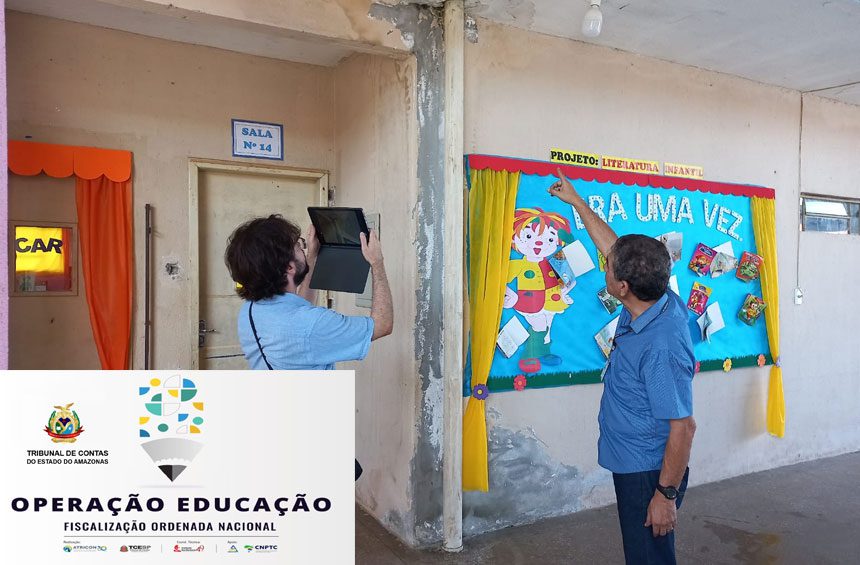 TCE-AM participa de auditoria nacional em mais de mil escolas de todo o país