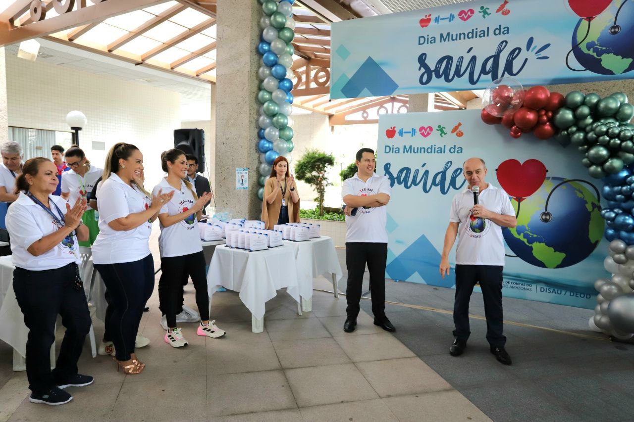 Evento em alusão ao Dia Mundial da Saúde promove manhã de atividades no TCE-AM