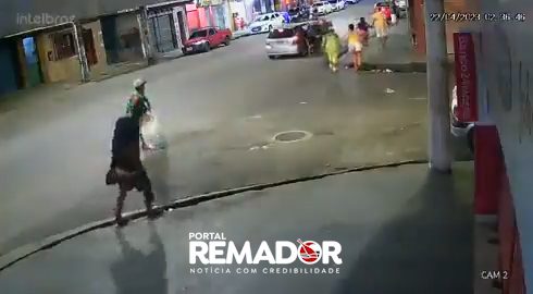 Veja o assalto que durou 15 segundos após saída de bar no Educandos em Manaus