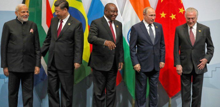 África do Sul receberá membros do BRICS em agosto