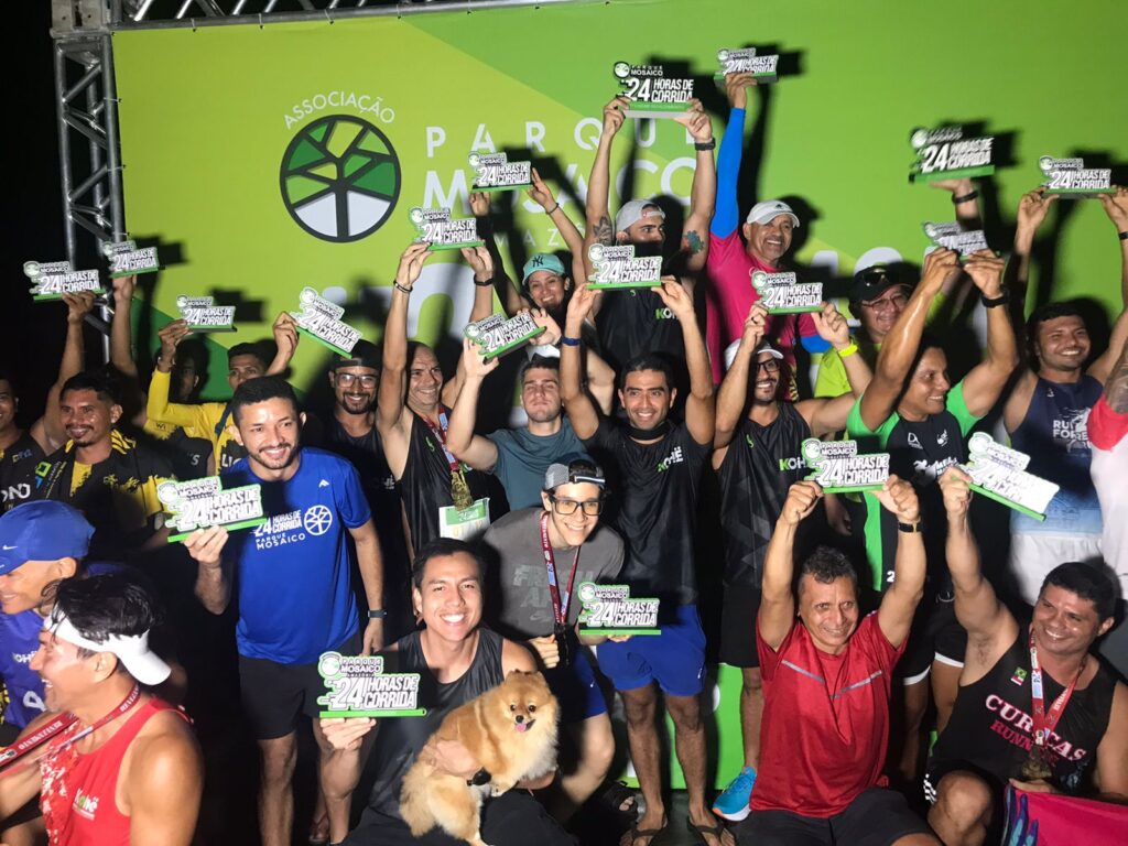 Desafio ’24 horas de Corrida Parque Mosaico’ recebe mais de 300 participantes