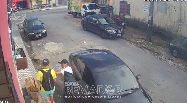 Bandidos que faziam arrastão usando carro de aplicativo na Zona Norte são presos em Manaus; Portal Remador