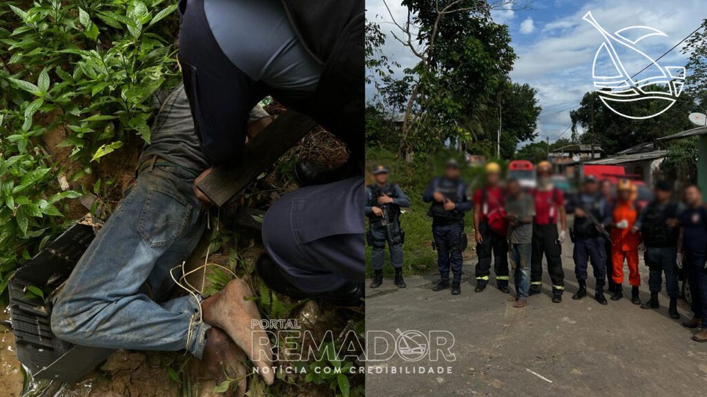 PM salva homem de 'Tribunal do Crime' em Rio Preto da Eva no Amazonas Portal Remador