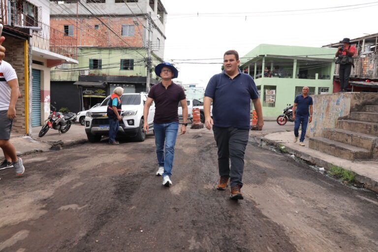 Nova era para ruas de Manaus: Prefeitura inaugura "Obras de Verão 2023" Portal Remador