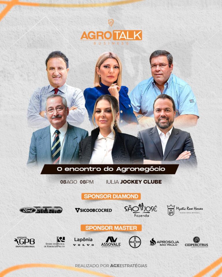 Evento no Jockey Clube promove palestras sobre agronegócio