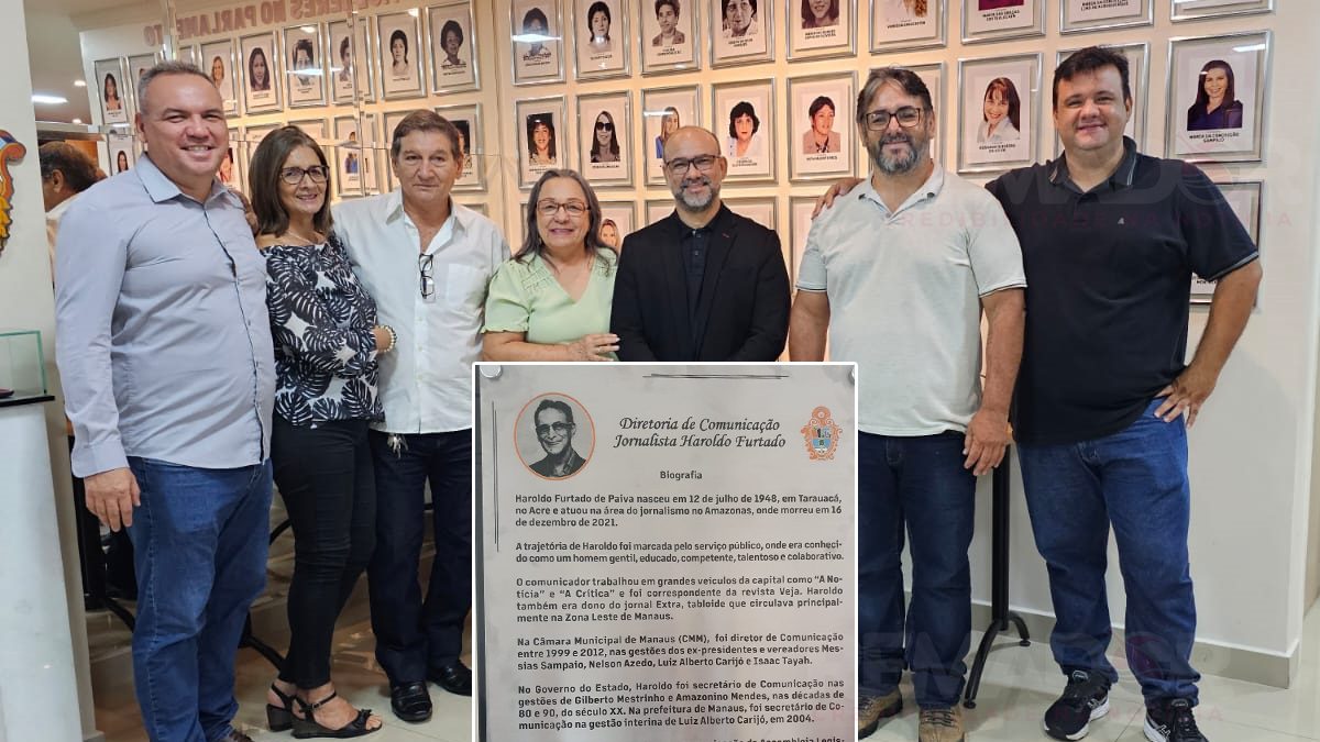 CMM inaugura novas Instalações da Diretoria de Comunicação e homenageia jornalista Haroldo Furtado