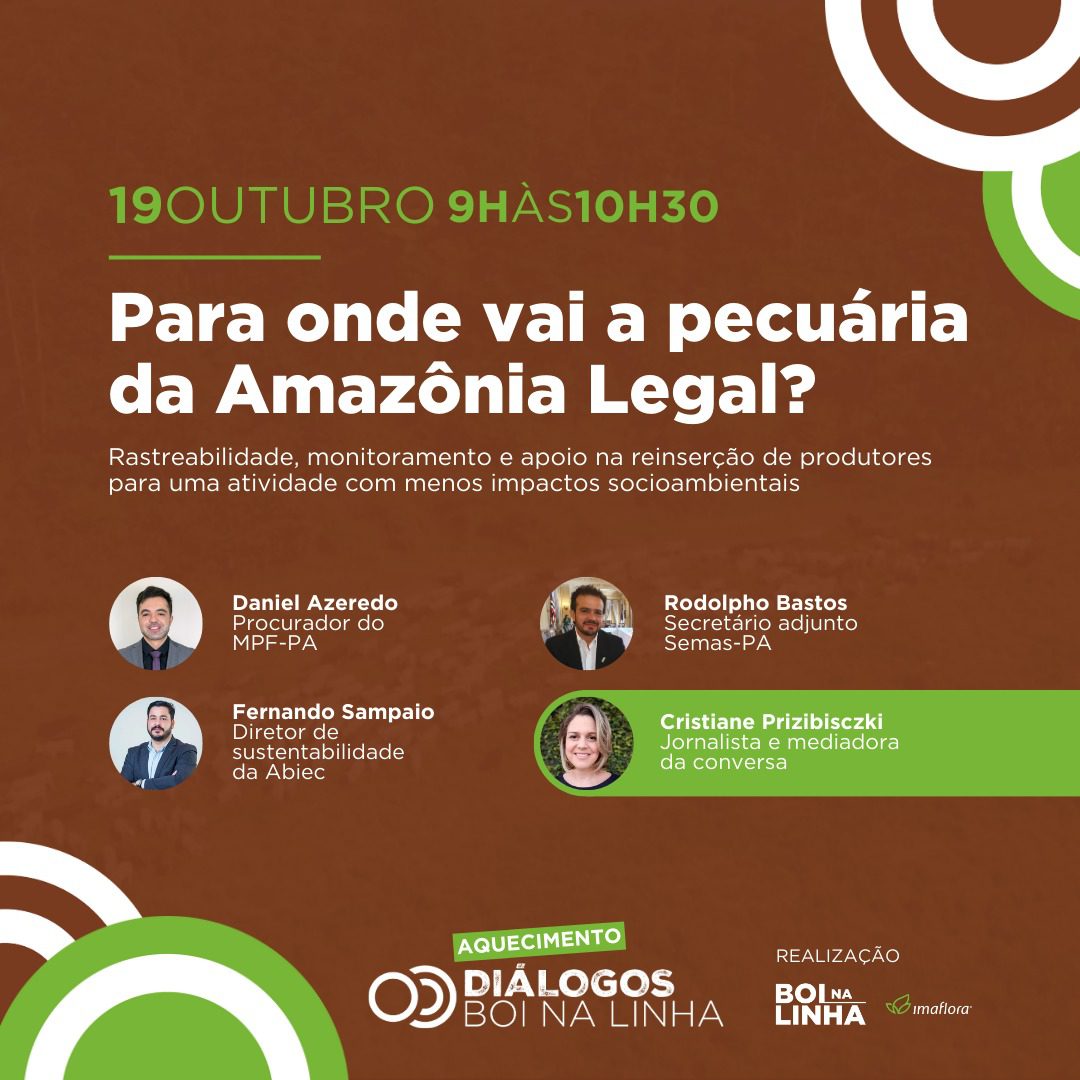 Webinar debate nesta quinta (19/10) futuro da pecuária na Amazônia Legal Portal Remador