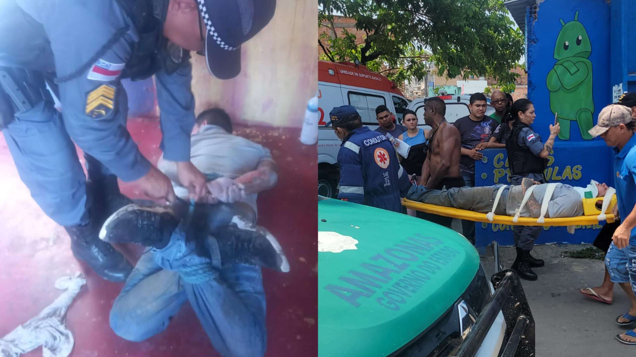 Polícia e Samu evitam linchamento de homem acusado de estupro em Manaus - Portal Remador