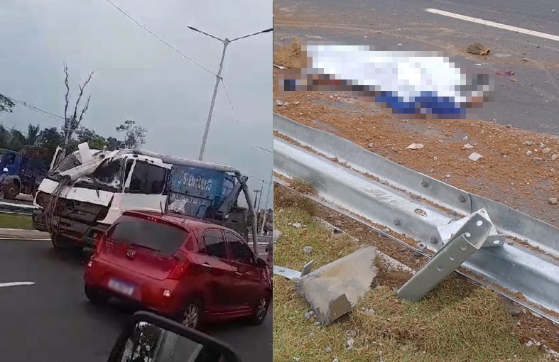 Caminhão desgovernado tira a vida de trabalhadores na Avenida do Turismo em Manaus Portal Remador