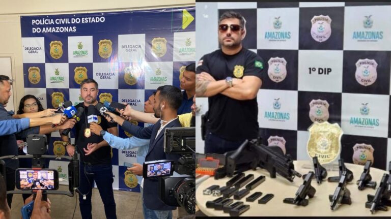 Polícia Civil prende "Senhor das Armas" em em Manaus