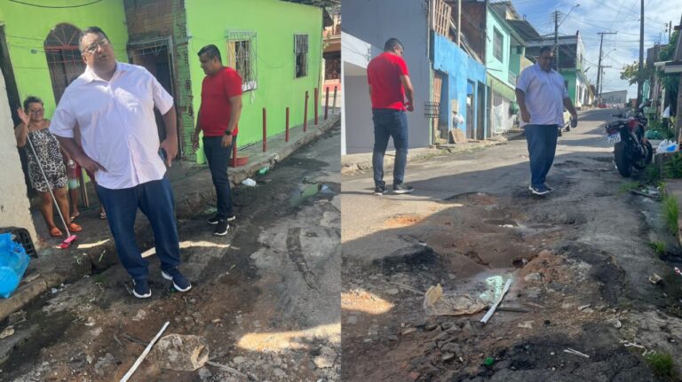 Ivo Neto recebe demanda de infraestrutura de moradores do bairro Alvorada II