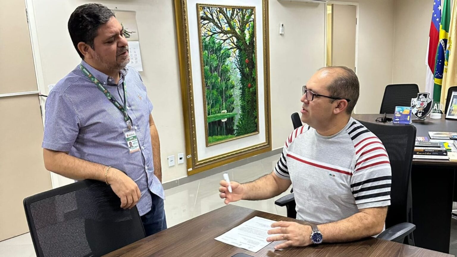 Rosivaldo Cordovil assume interinamente a presidência da Câmara Municipal de Manaus