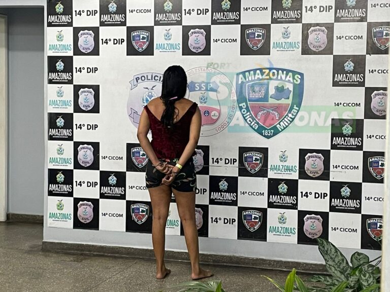 Mulher é presa em Manaus após receber celulares roubados pelo marido