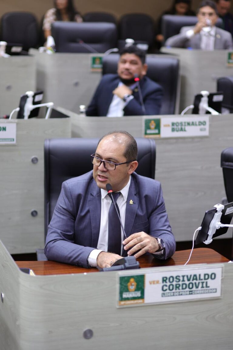 Corregedor da Câmara Municipal de Manaus manifesta apoio à vereadora Professora Jaqueline