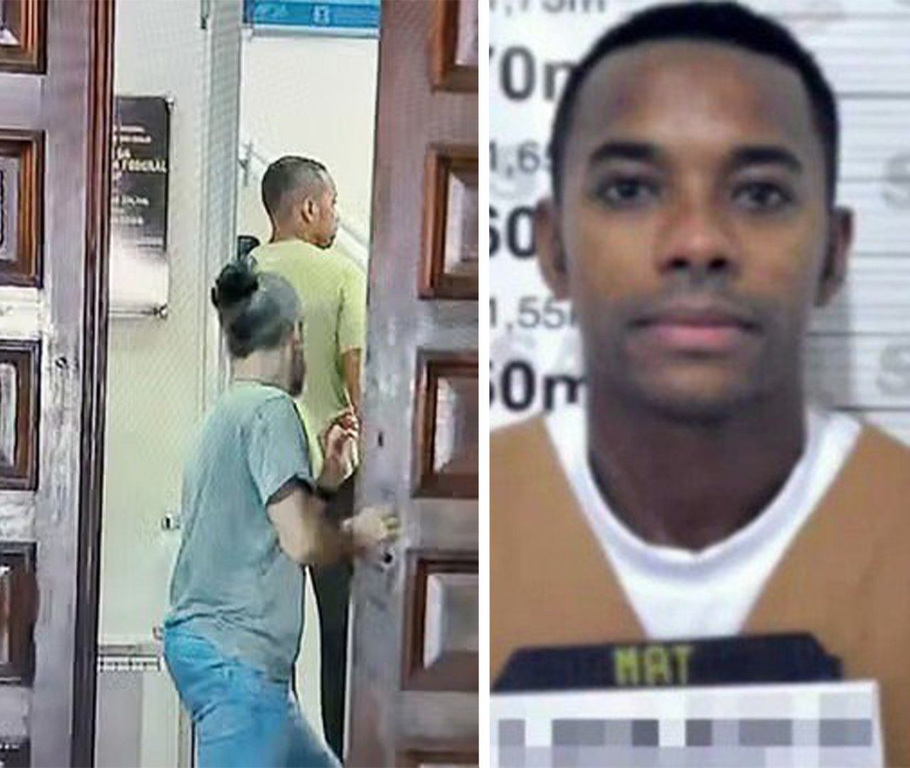 Foi divulgada a primeira imagem de Robinho na Penitenciária de Tremembé