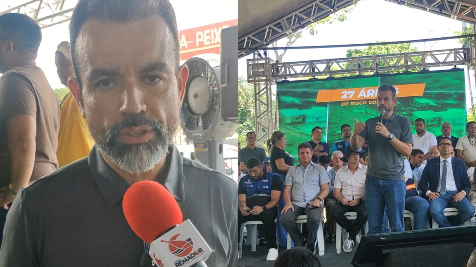 Peixoto participa da assinatura da ordem de serviço de novo viaduto em Manaus