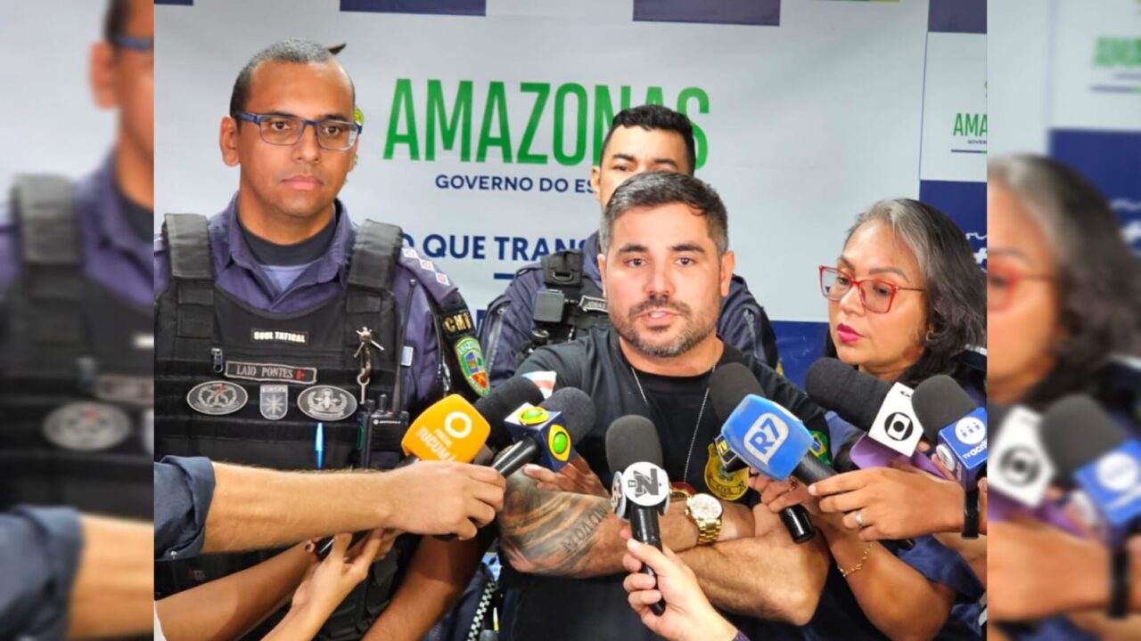 Polícia do Amazonas prende dois homens com arsenal em Manaus