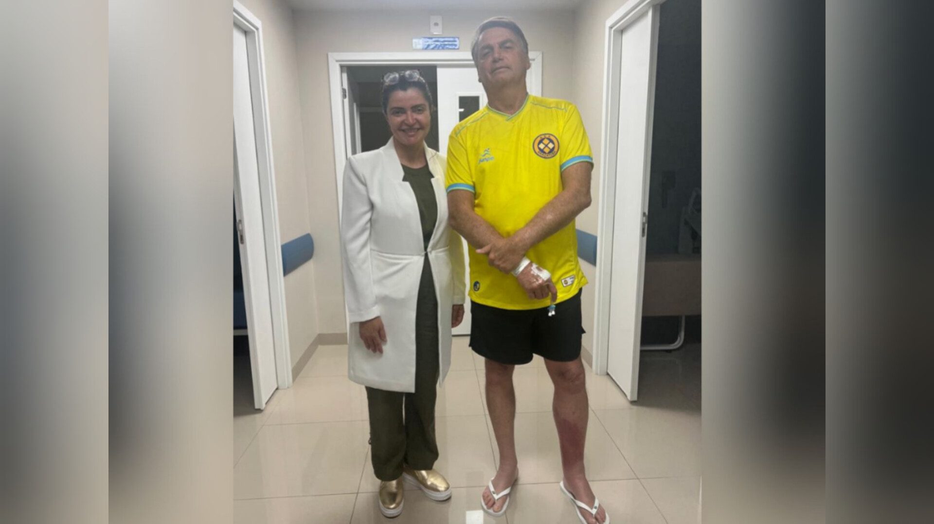 Após internação em hospital particular, Bolsonaro recorre a tratamento em câmara hiperbárica na Clínica Reis em Manaus