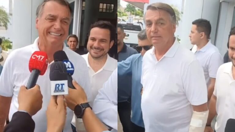 Bolsonaro após atendimento médico em Manaus: 'Sou meio duro na queda'