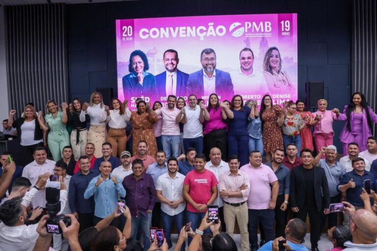 PMB realiza convenção e oficializa apoio ao pré-candidato à Prefeitura de Manaus