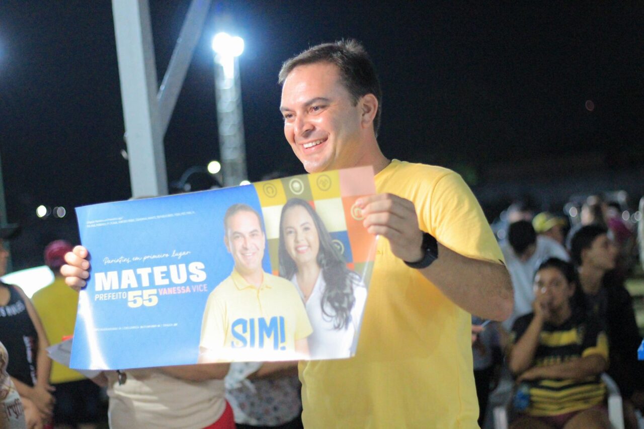 Mateus Assayag realiza adesivaço e inicia campanha para prefeito de Parintins