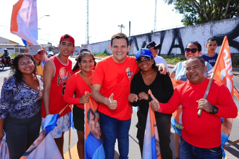 Bandeiraço #David70 reúne centenas de apoiadores nas zonas Norte, Leste e Oeste