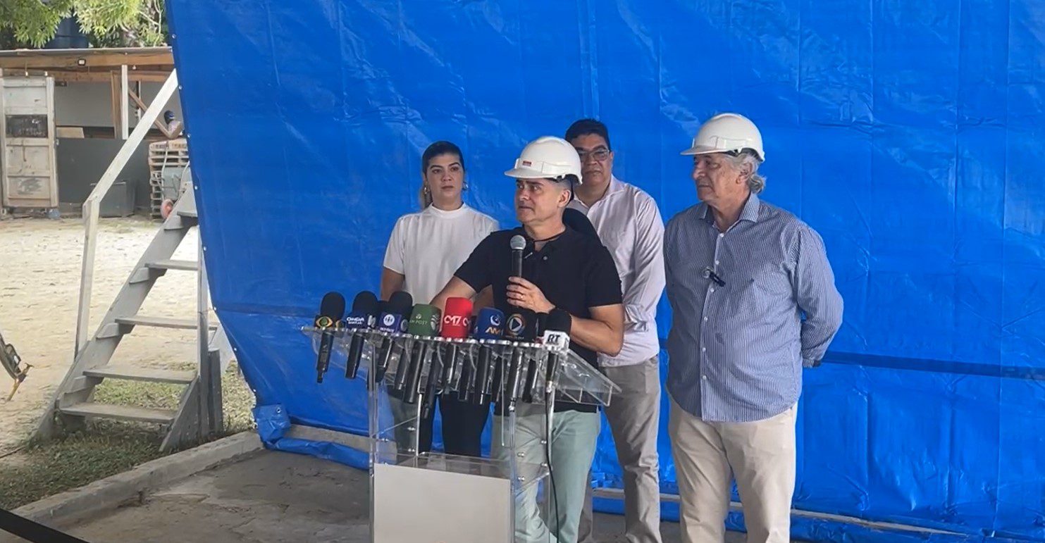 Prefeito de Manaus visita obras do Parque Encontro das Águas – Rosa Almeida