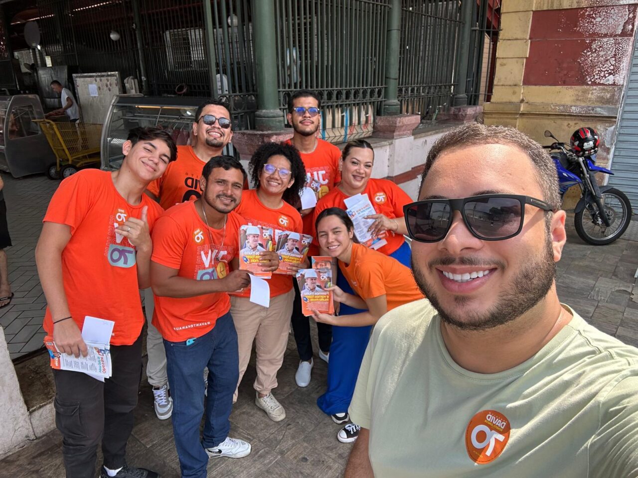 Juventude do Avante Amazonas intensifica ações em Manaus em apoio à campanha de David Almeida e registra alta adesão
