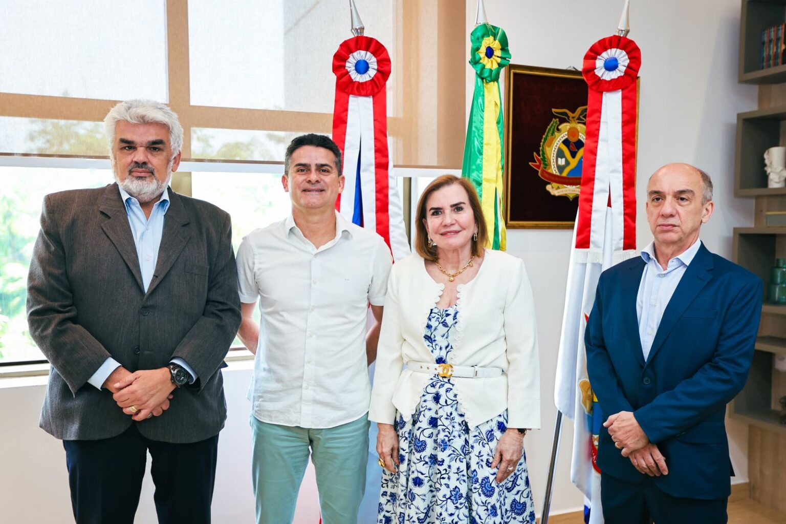 Prefeito David Almeida realiza visita de cortesia ao TCE-AM após reeleição