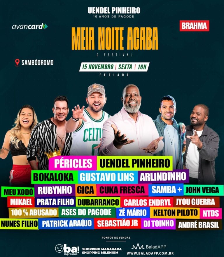 Uendel Pinheiro Comemora 10 Anos de Carreira com o Festival "Meia Noite Acaba" em Manaus