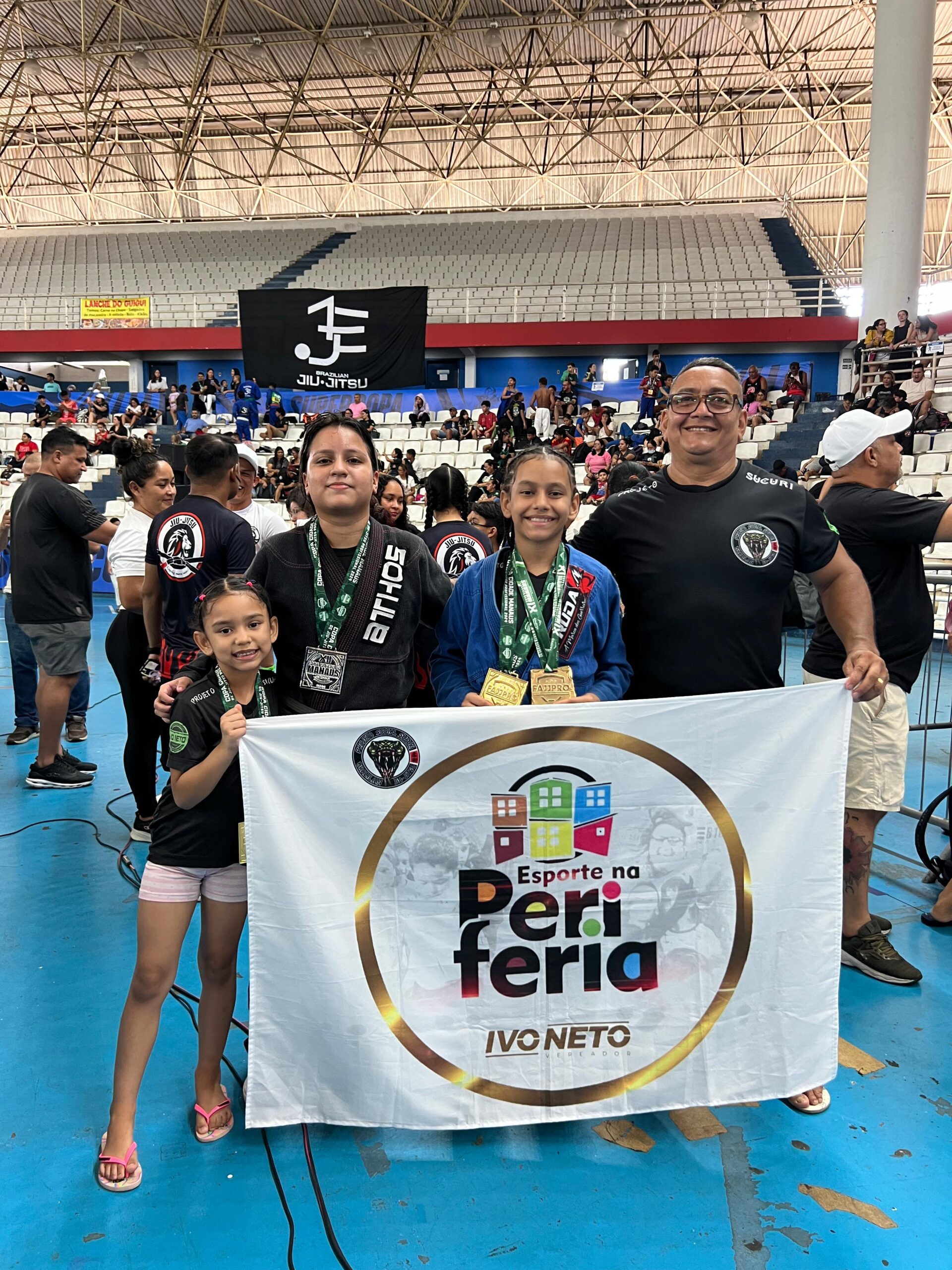 Esporte na Periferia conquista destaque na XII Copa Cidade de Manaus de Jiu-jítsu Gi e Nogi