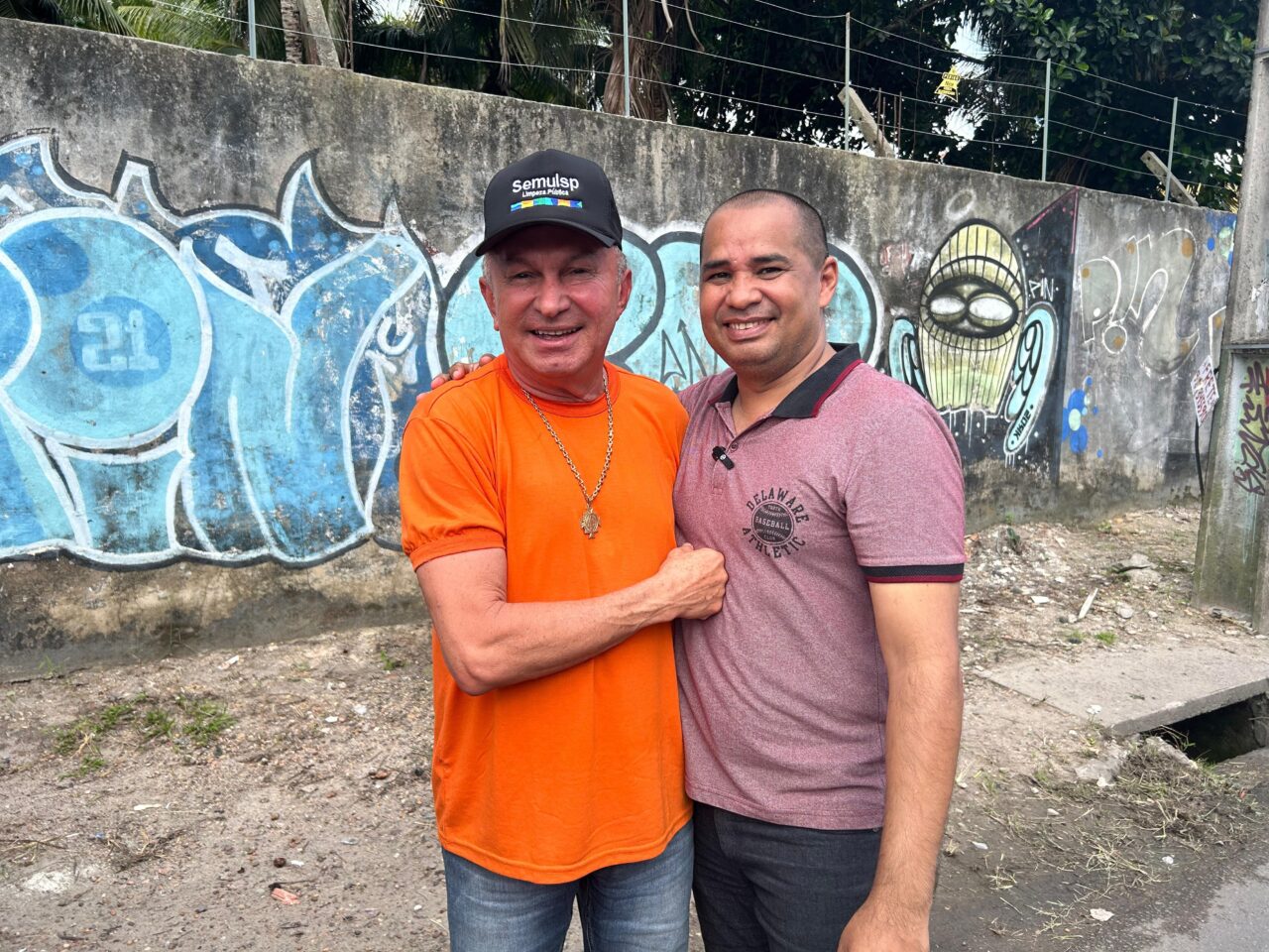 Sérgio Baré e Sabá Reis participam de ação de limpeza urbana no bairro Colônia Santo Antônio - Portal Remador
