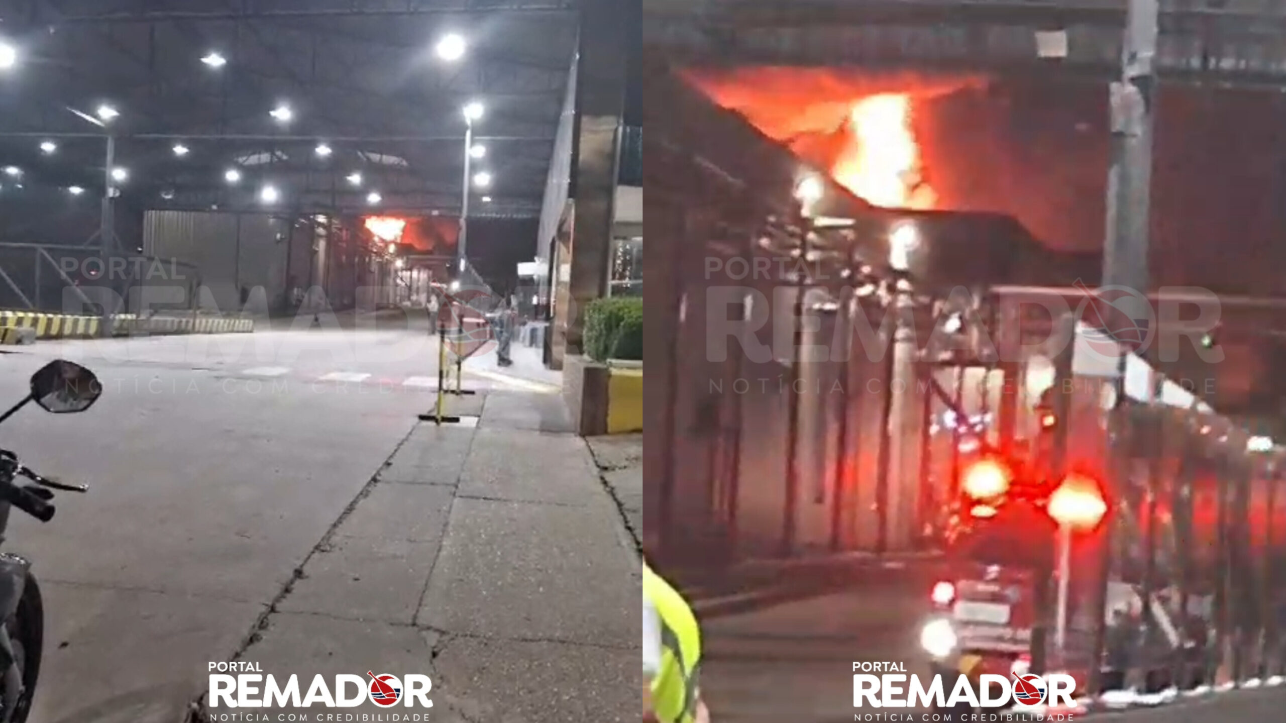 Incêndio de grande proporção atinge unidade da Ambev em Manaus - Portal Remador