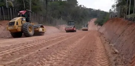 Obra viária em Coari é alvo de investigação do Ministério Público por má execução