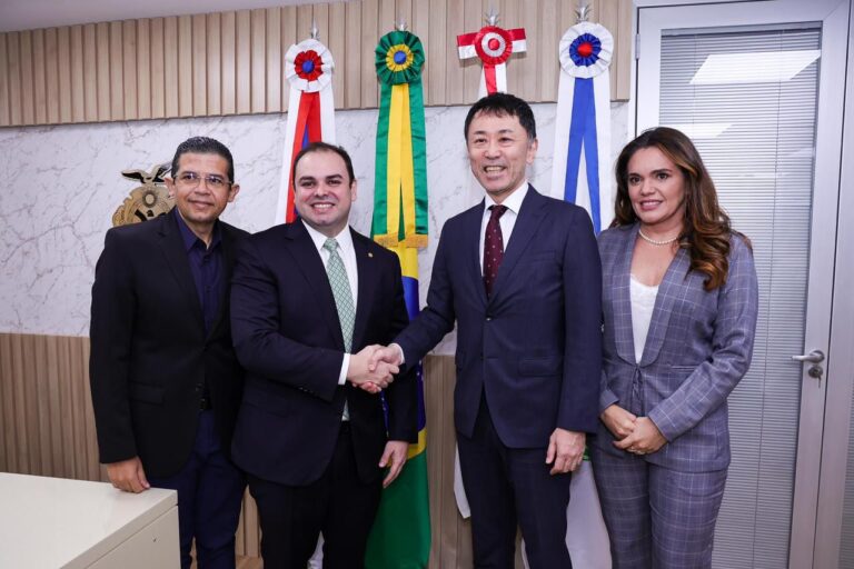 Roberto Cidade recebe cônsul do Japão e reforça laços econômicos e culturais com o Amazonas