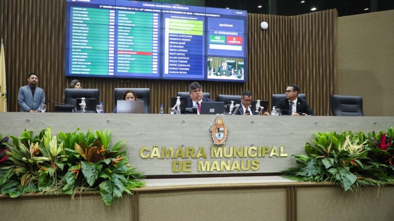 Câmara Municipal de Manaus define Comissões com escolha de suplentes