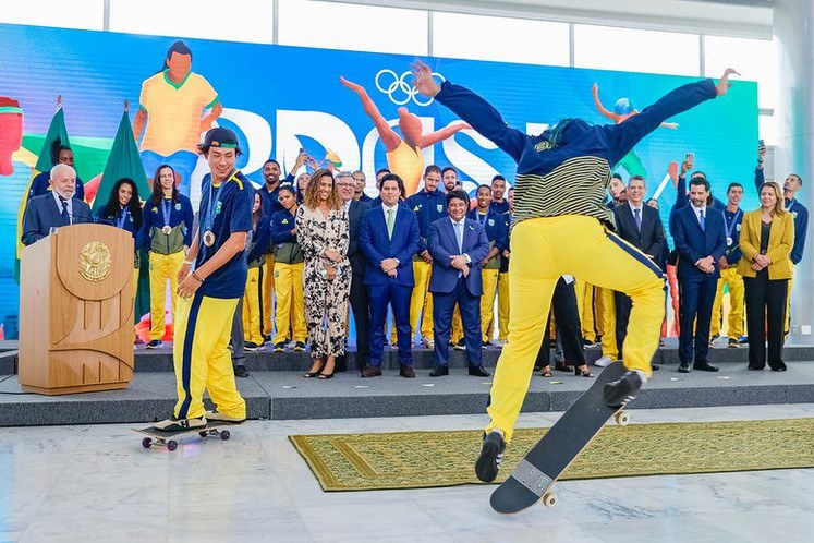 O Programa Bolsa Atleta, mantido pelo governo brasileiro desde 2005, é um dos maiores programas de incentivo direto ao atleta do mundo - Foto: Ricardo Stuckert/Secom-PR