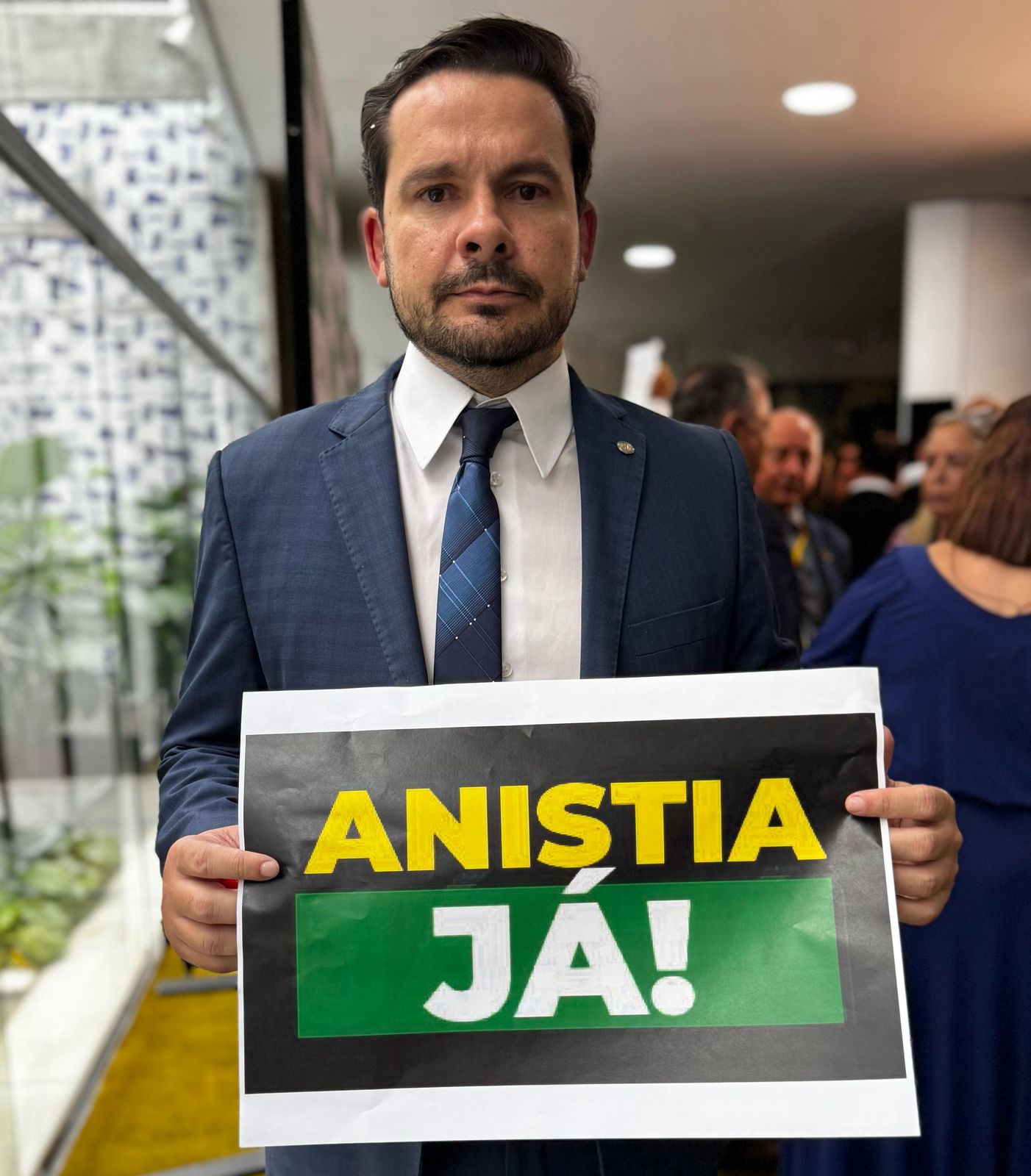 Capitão Alberto Neto reforça importância do ato de 16/03 para anistia e liberdade do povo brasileiro