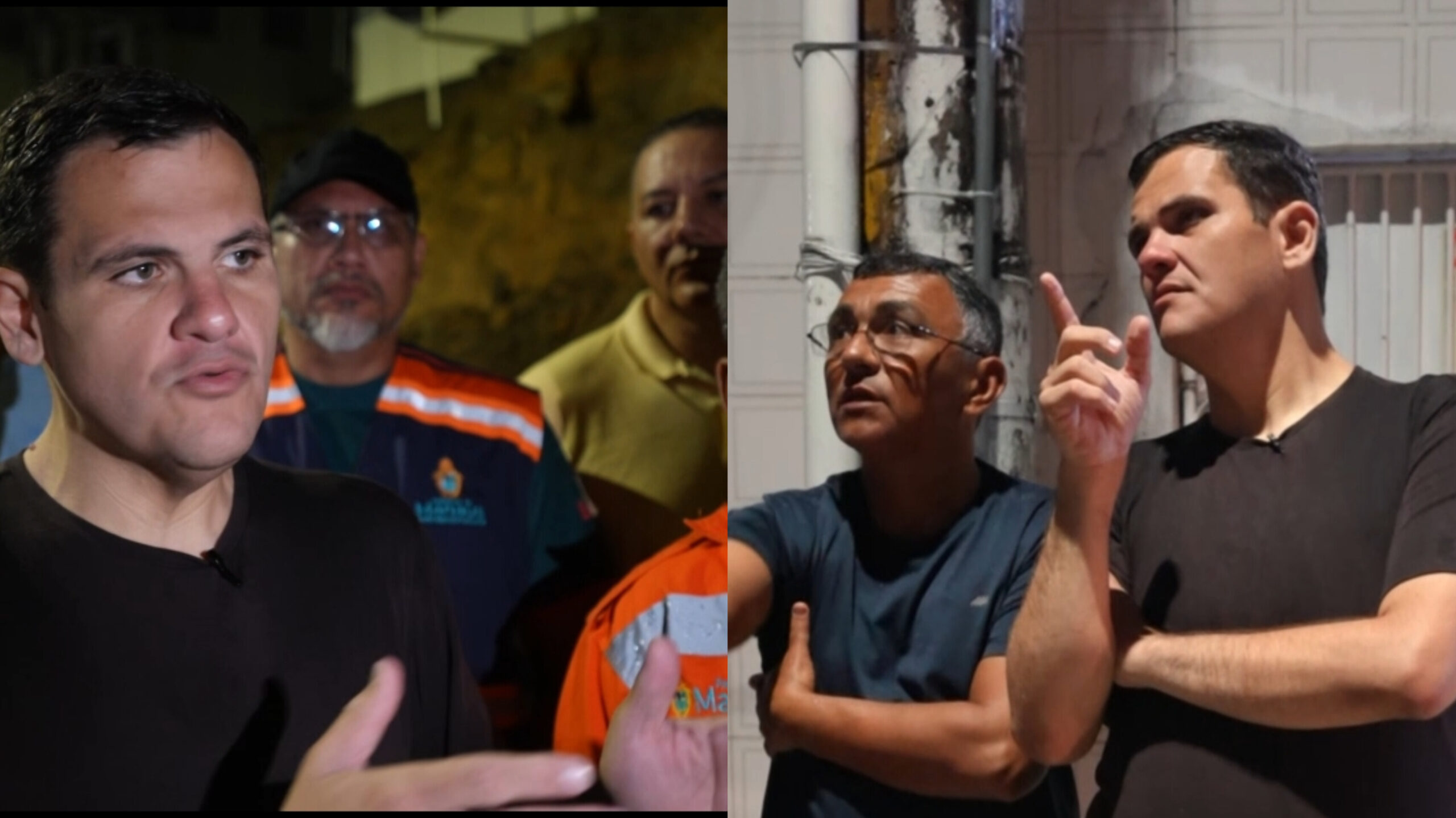 Prefeito em exercício Renato Junior mobiliza força-tarefa após desabamento de muro no bairro Praça 14