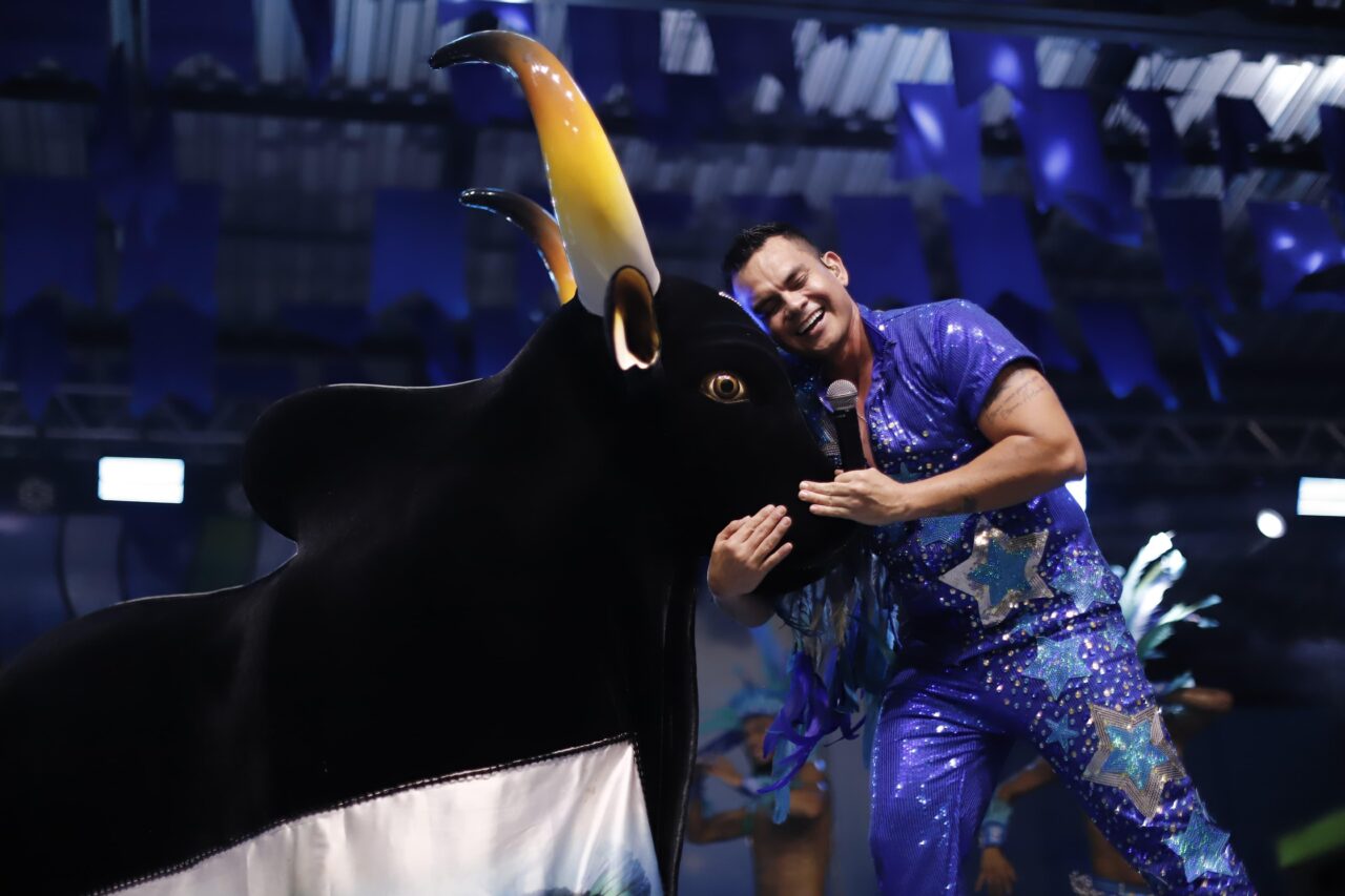 Com festa e a tradicional chuva, Caprichoso realiza Primeiro Ensaio Show da Temporada 2025