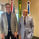 Prefeito Thomé Neto discute fortalecimento dos serviços do TJAM em Autazes