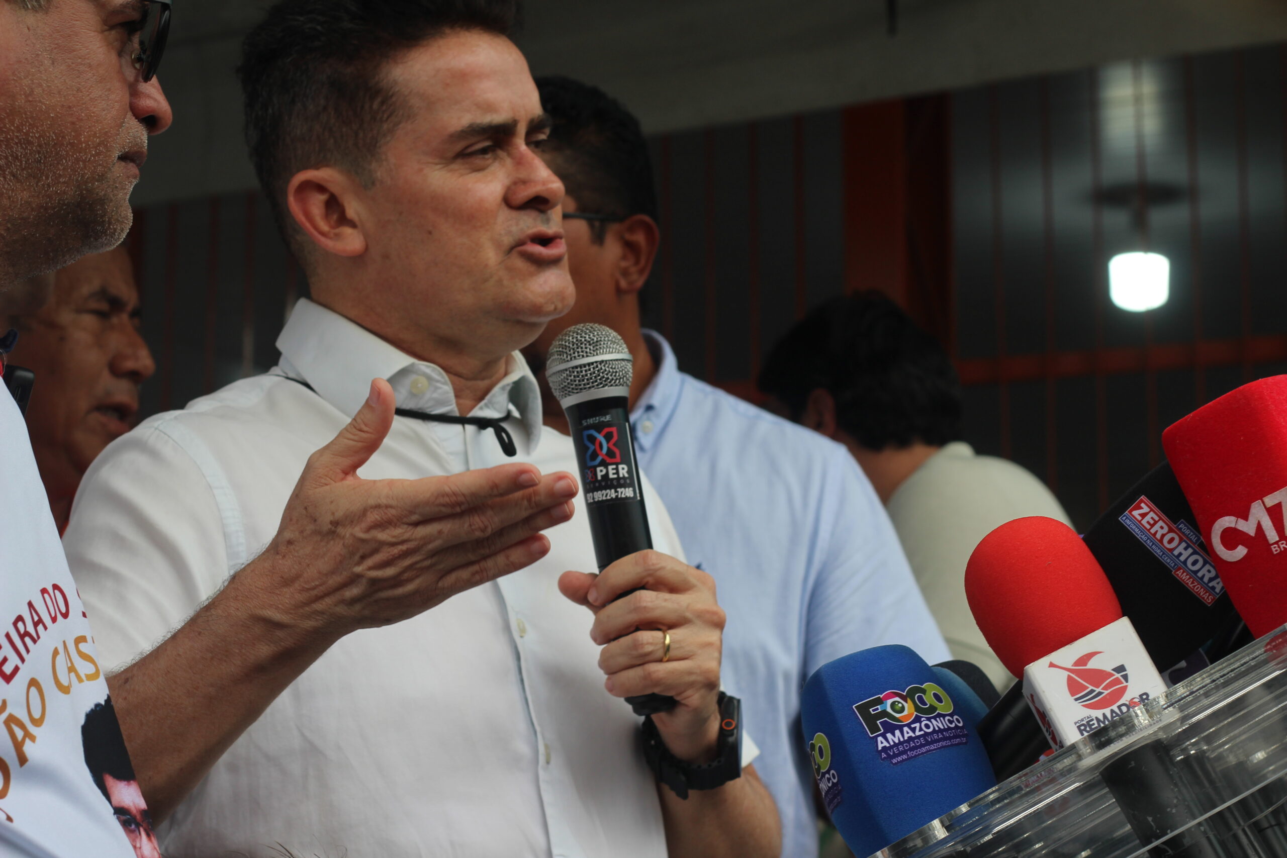 David Almeida confirma presença em evento de lançamento da pré-candidatura de Omar Aziz ao Governo do Amazonas