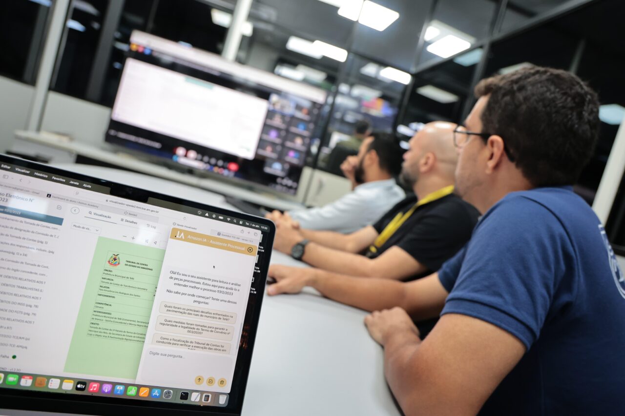TCE-AM discute Inteligência Artificial com Tribunais de Contas de Pernambuco e Ceará TCE-AM discute Inteligência Artificial com Tribunais de Contas de Pernambuco e Ceará